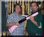 Pink Gun Winner, Linda Krogmeier 